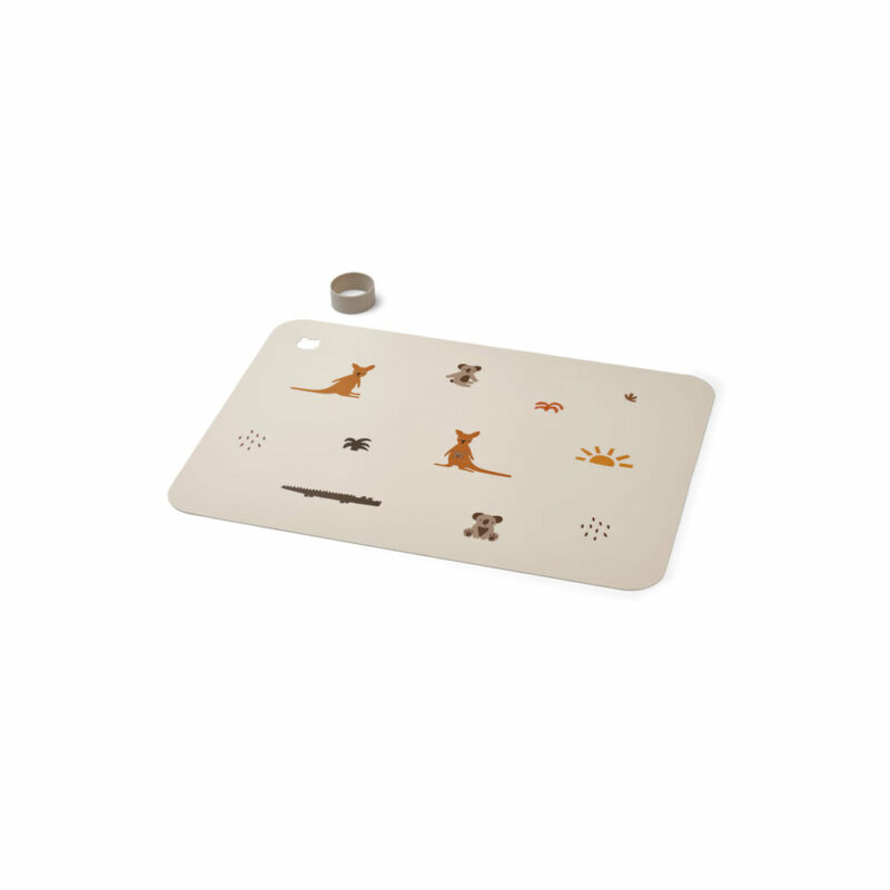 Liewood - Jude Placemat (Aussie/sea shell mix) Liewood - Jude Placemat (Aussie/sea shell mix)