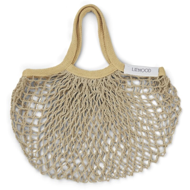 Liewood - Minni mesh tote bag (Oat/golden caramel mix)