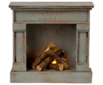 Maileg - Fireplace - Vintage Blue