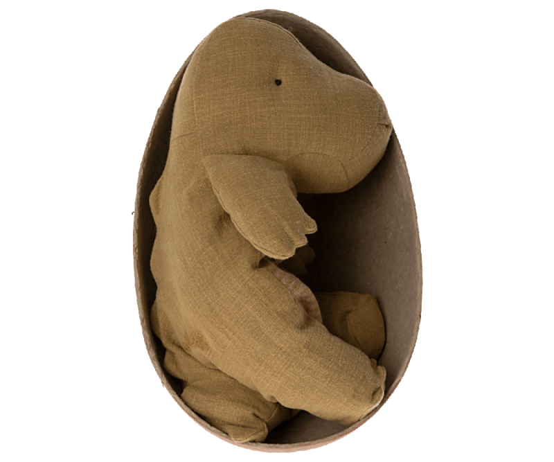 Kuschel-Dino "Gantosaurus In Egg Medium" – Dark ocher – Bild 3