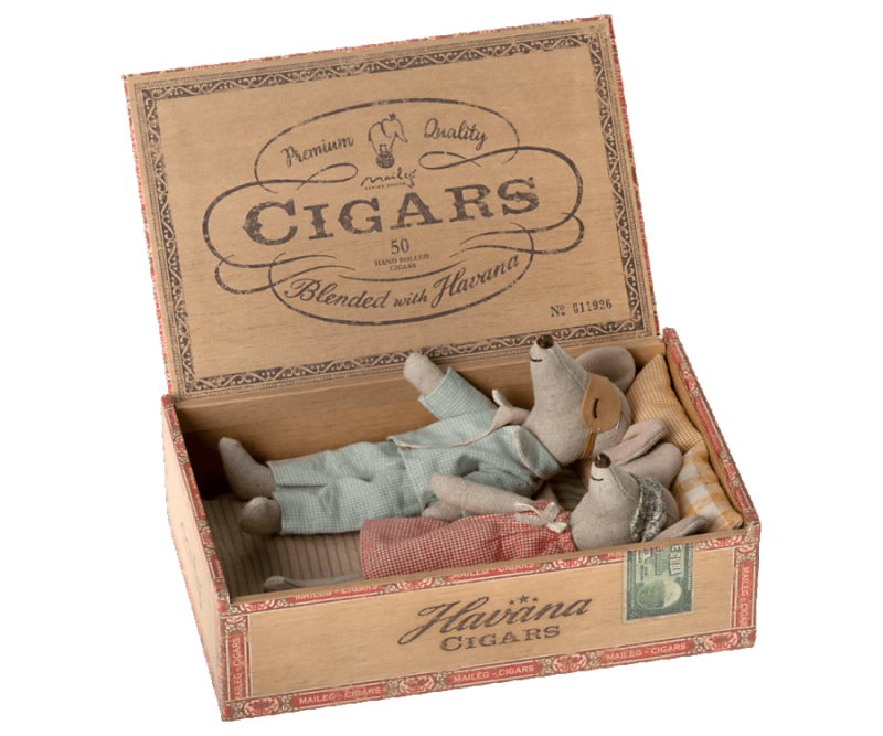 Mäuse in Zigarrenschachtel "Mum And Dad Mice In Cigarbox" – 2.0 – Bild 4