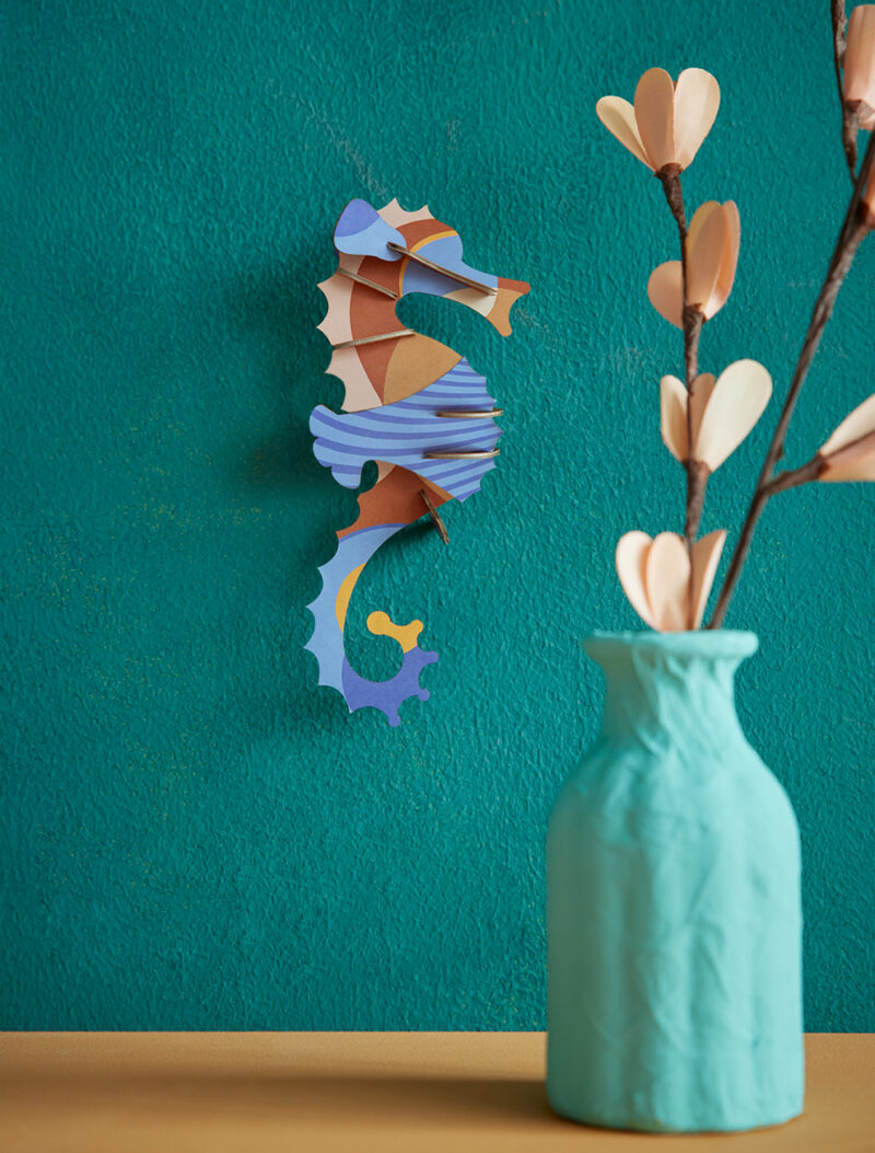 Bastel-Set "Blue Ringlet Seahorse" – Bild 2