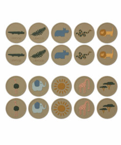 EASTON MEMORY GAME SAFARI/OAT MULTI MIX
