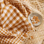 Atelier Brunette - Gingham Off-White Ochre