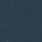 Cotton&Steel Fabrics - Basics - Freckles - Midnight Metallic