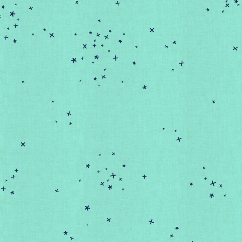 Cotton&Steel Fabrics - Basics - Freckles - Mint Chip Unbleached