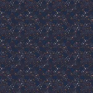 Cotton&Steel Fabrics - Grounded - Sweet Sky - Blueberry Compote