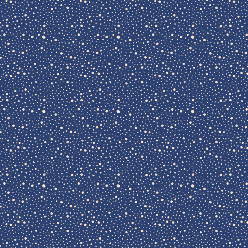 Cotton&Steel Fabrics - Grounded - Sweet Sky - Twilight Blue