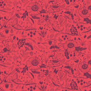 Cotton&Steel Fabrics - Loli's Garden - Jacaranda - Petunia