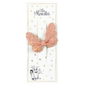 Ella & Monster - Hair Clip Glitter Butterfly