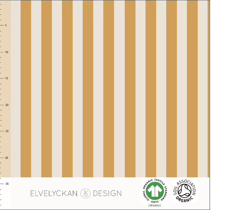 elvelyckan design - VERTICAL - GOLD