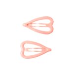 Global Affairs - Haarclips Herz pastell (rosa) Global Affairs - Haarclips Herz pastell (rosa)