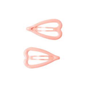 Global Affairs - Haarclips Herz pastell (rosa)