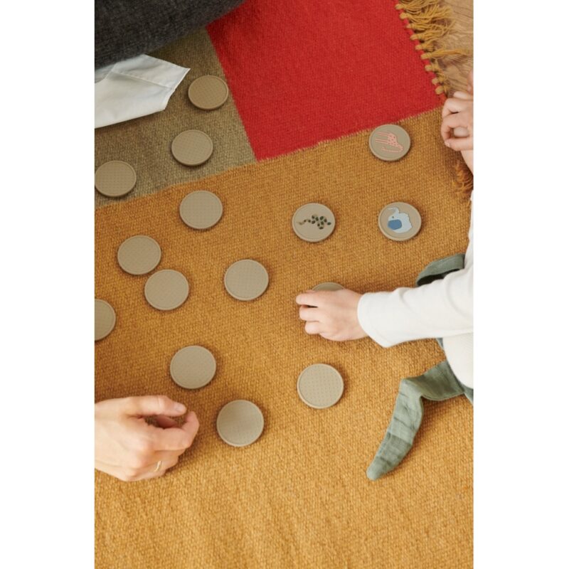 Gedächtnisspiel "Easton Memory Game" – Safari Oat Multi Mix – Bild 3