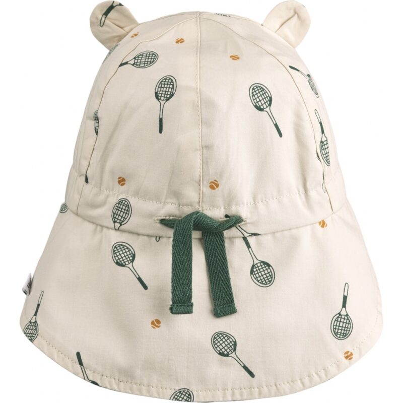 Wende-Sonnenhut "Gorm Reversible Sun Hat" - Tennis / Sandy Mix 6-9 Monate – Bild 3