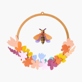 Studio ROOF - Paper Pop Outs - Meadow Wreath