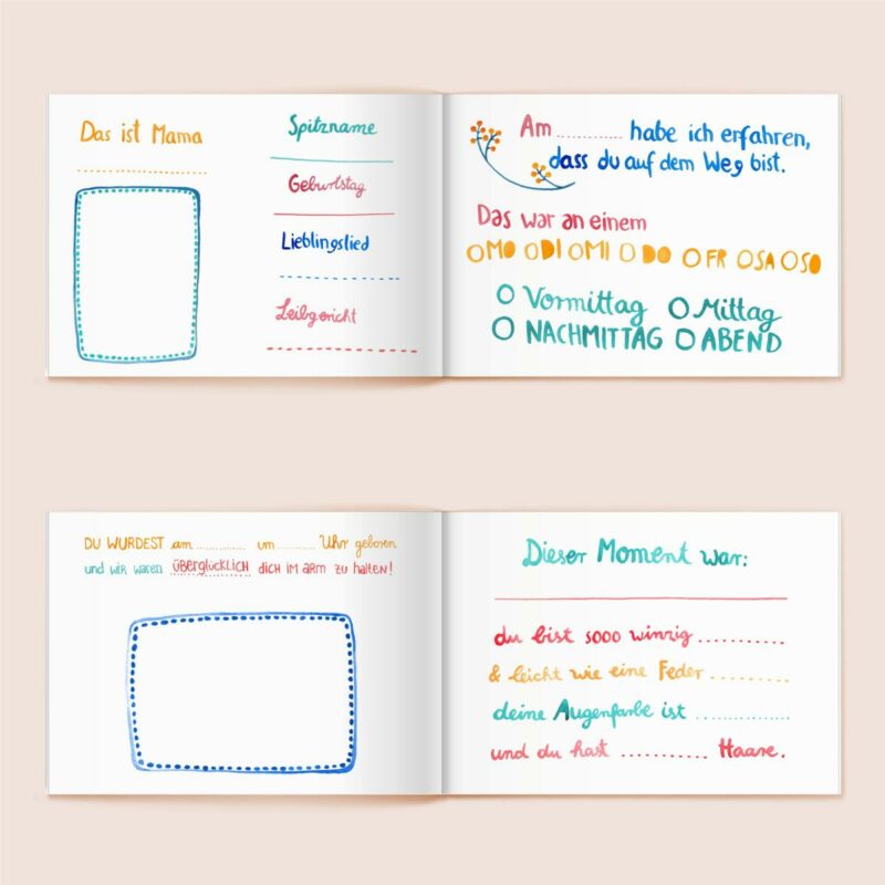 Babytagebuch *Hello Baby* für zwei Mamas – Bild 2
