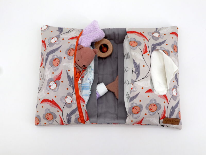 Windeltasche mit Namen "Bloom Together – Rise Up Ivory" – Bild 3