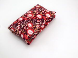 Windeltasche mit Namen "Glory - Isla - Burgundy"