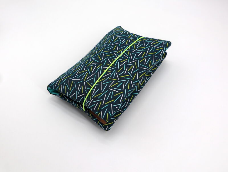 Windeltasche mit Namen "Pop! - Sprinkles River Blue"