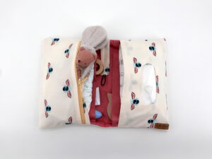 Windeltasche mit Namen "	Little Forester - Bumble Forester"