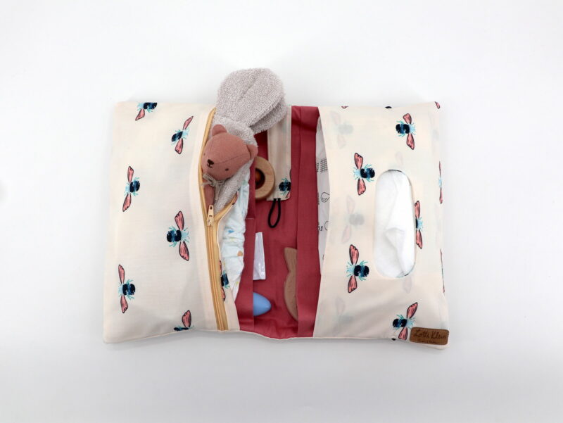 Windeltasche mit Namen "	Little Forester - Bumble Forester"