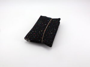 Windeltasche mit Namen "Confetti Multi On Black"