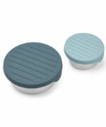 LIEWOOD Fiby Snackbox-Set Sea blue/whale blue mix