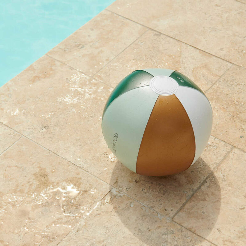 Wasserball "Mitch Beach Ball" – Stripe Dusty Mint Multi Mix – Bild 2