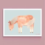 Frau Ottilie - Print A4 *Haflinger* Frau Ottilie - Print A4 *Haflinger*