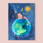 Frau Ottilie - Print A4 *Our only home and future* Frau Ottilie - Print A4 *Our only home and future*