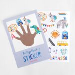 Frau Ottilie - Stickerbogen (Einschulung) Frau Ottilie - Stickerbogen (Einschulung)