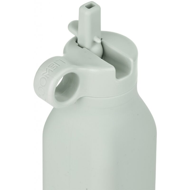 Trinkflasche aus Silikon "Warren Bottle" – Dino / Dusty Mint Multi Mix – Bild 2