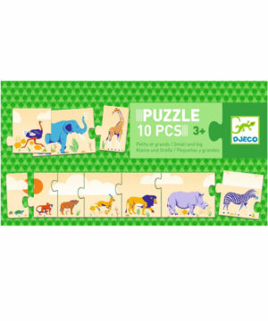 Lernspiele: Puzzle Klein & Groß von DJECO