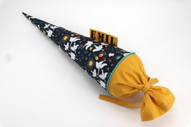 Schultüte "FLIGHT PATH - Jubilee Midnight" mit Namen – Bild 2