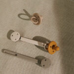 WILLOW PACIFIER STRAP 2 PACK DUNE/KOALA MIX