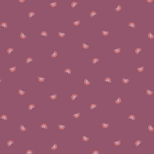 Cotton&Steel Fabrics - Basics - Always Look For Rainbows - Sugarplum