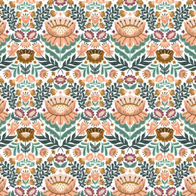 Cotton&Steel Fabrics - Clara Jane - Clara Floral - Pink