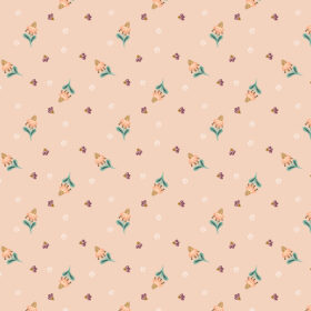 Cotton&Steel Fabrics - Clara Jane - Jane Floral - Blush