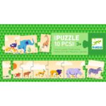 Djeco - Lernspiele: Puzzle Klein & Groß