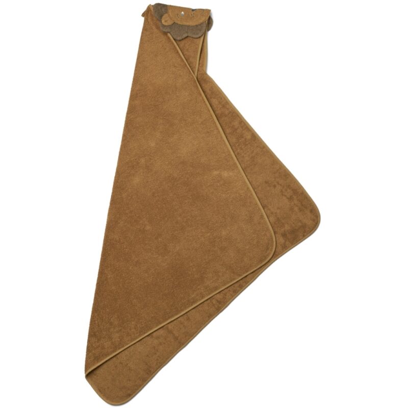 Kapuzenhandtuch "Augusta Hooded Junior Towel" - Lion / Golden Caramel Mix – Bild 2
