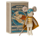 Super hero mouse, Little brother in matchbox Super hero mouse, Little brother in matchbox