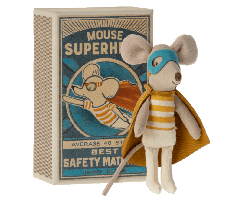 Super hero mouse, Little brother in matchbox