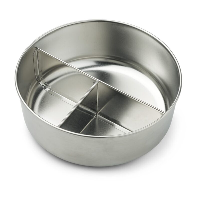 Edelstahldose mit Unterteilung "Liby Divider Bowl" – Oat – Bild 2