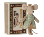 Maileg - Princess mouse - Little sister in matchbox
