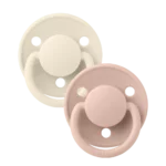 Schnuller “Bibs De Lux” für 0 bis 36 Monate – Blush & Ivory