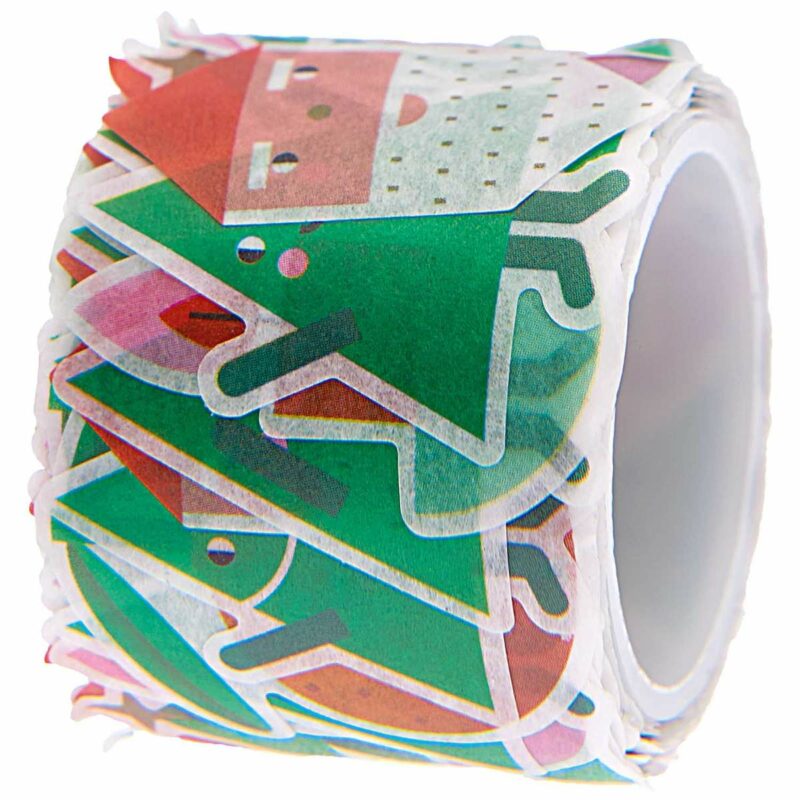 Rico Design Washi Sticker Weihnachtsfiguren 200 Stück