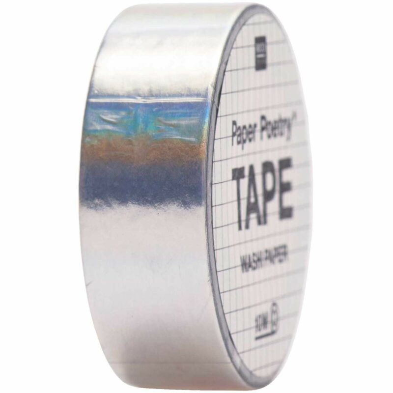 Paper Poetry Tape Metallic 15mm 10m - Irisierend