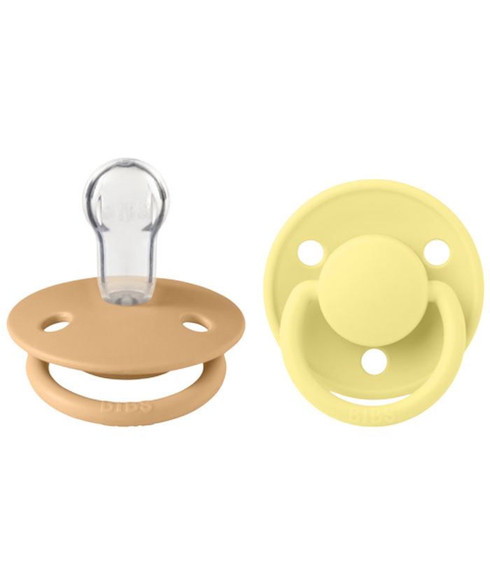 BIBS Schnuller "Bibs De Lux" für 0 bis 36 Monate Desert Sand & Sunshine LottiKlein