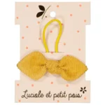Elastisches Mini-Kaninchen - Samt gerippt Honig Elastisches Mini-Kaninchen - Samt gerippt Honig